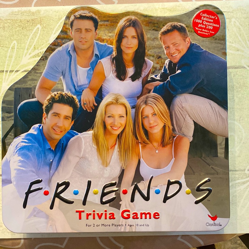 💛 FRIENDS Trivia Game Tin Collector's Edition 